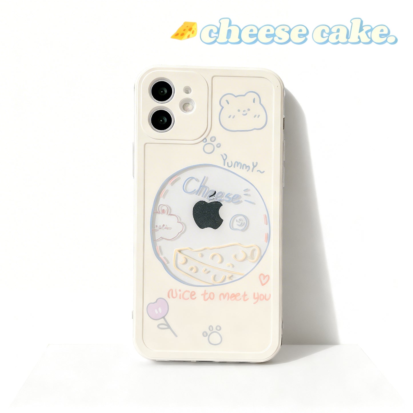 Clear Soft Floral Phone Case for iPhone