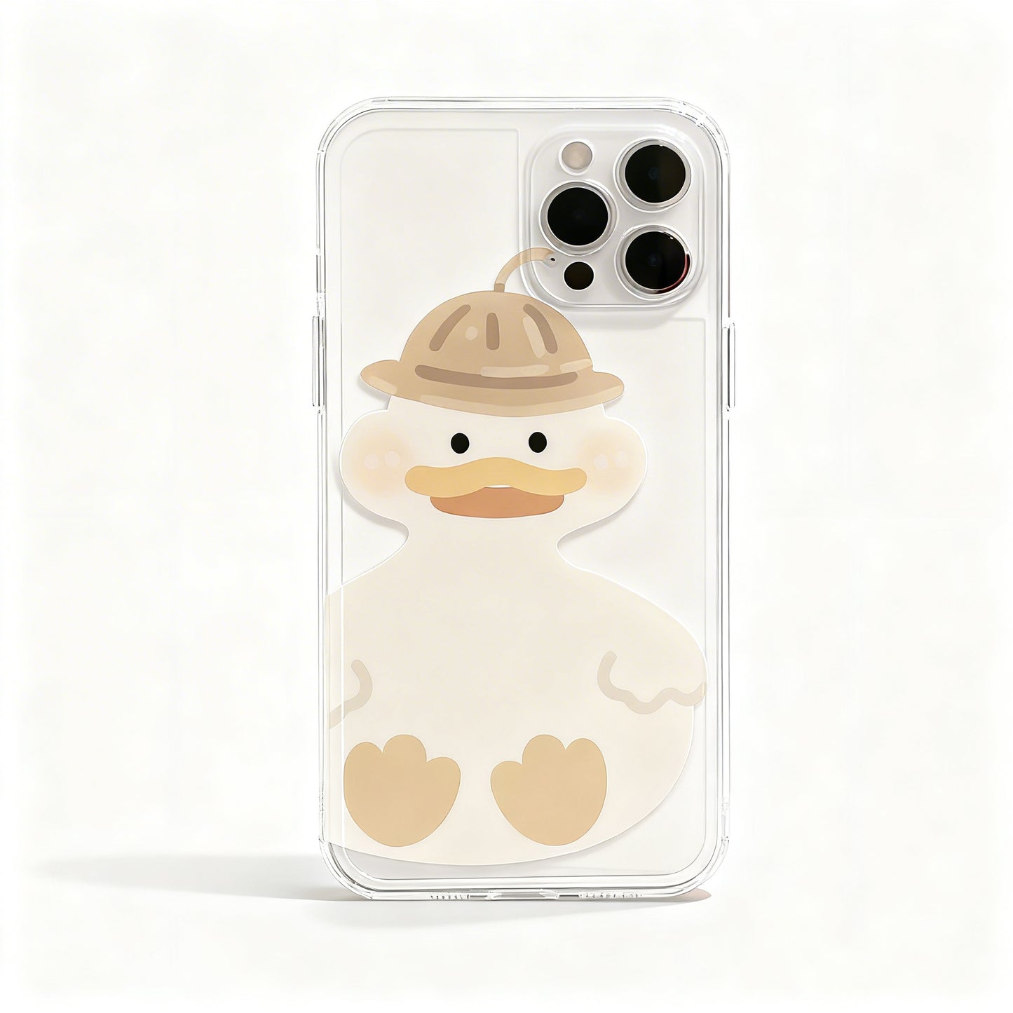Clear Soft Floral Phone Case for iPhone
