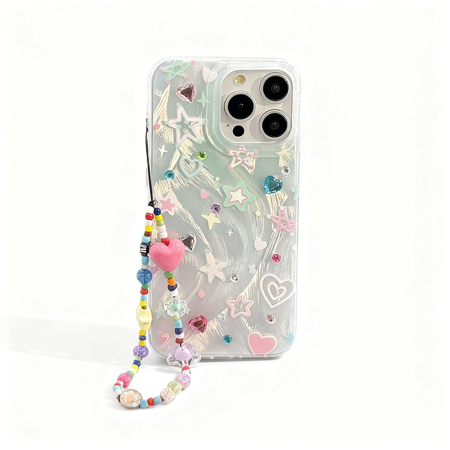 Colorful Star Pattern Shockproof Phone Case for iPhone