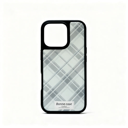Vintage Green Plaid Shockproof Phone Case for iPhone