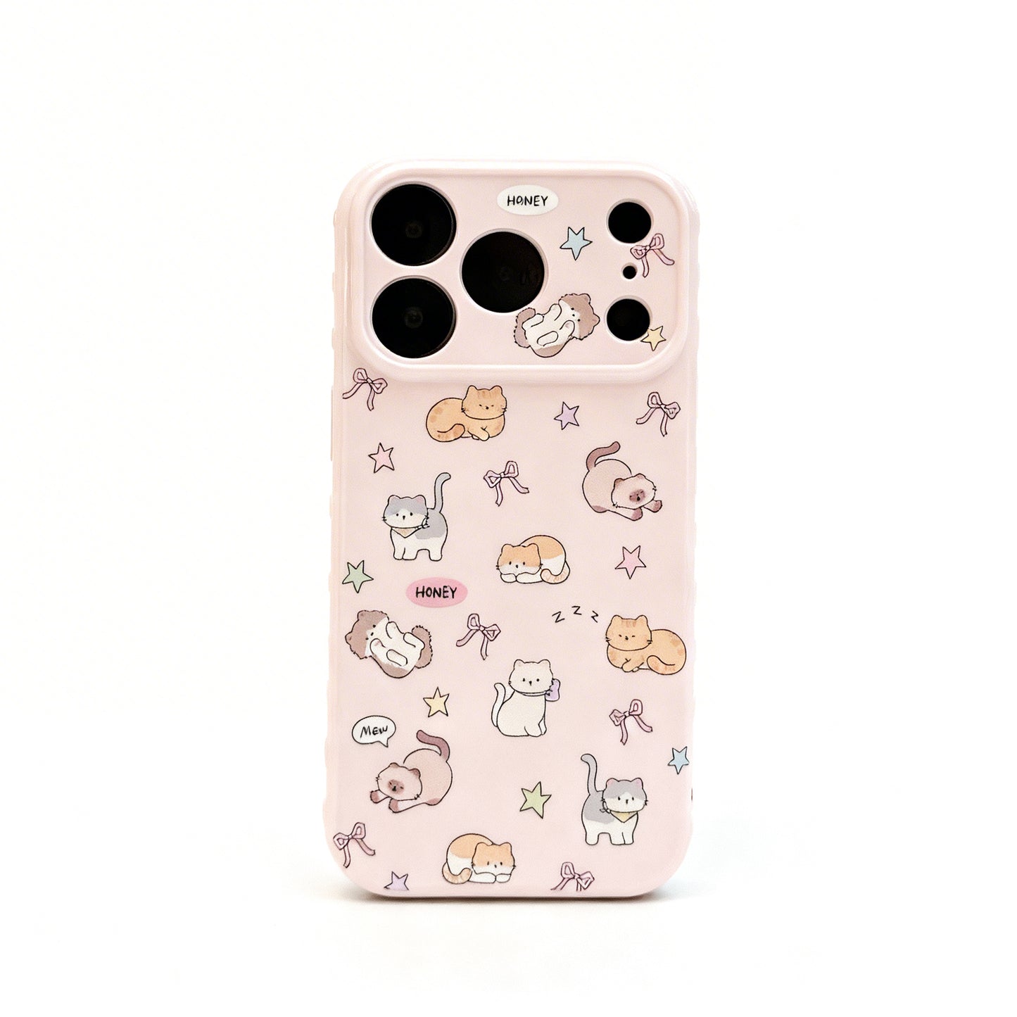 Cute Cat Soft Shockproof Phone Case for iPhone