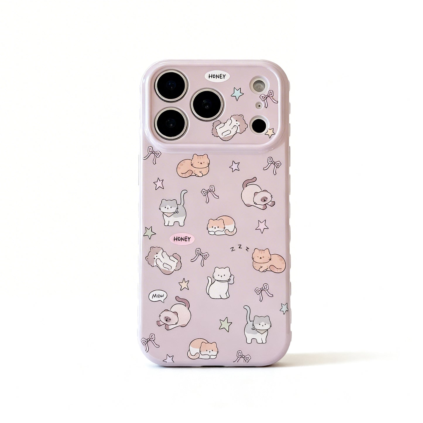 Cute Cat Soft Shockproof Phone Case for iPhone