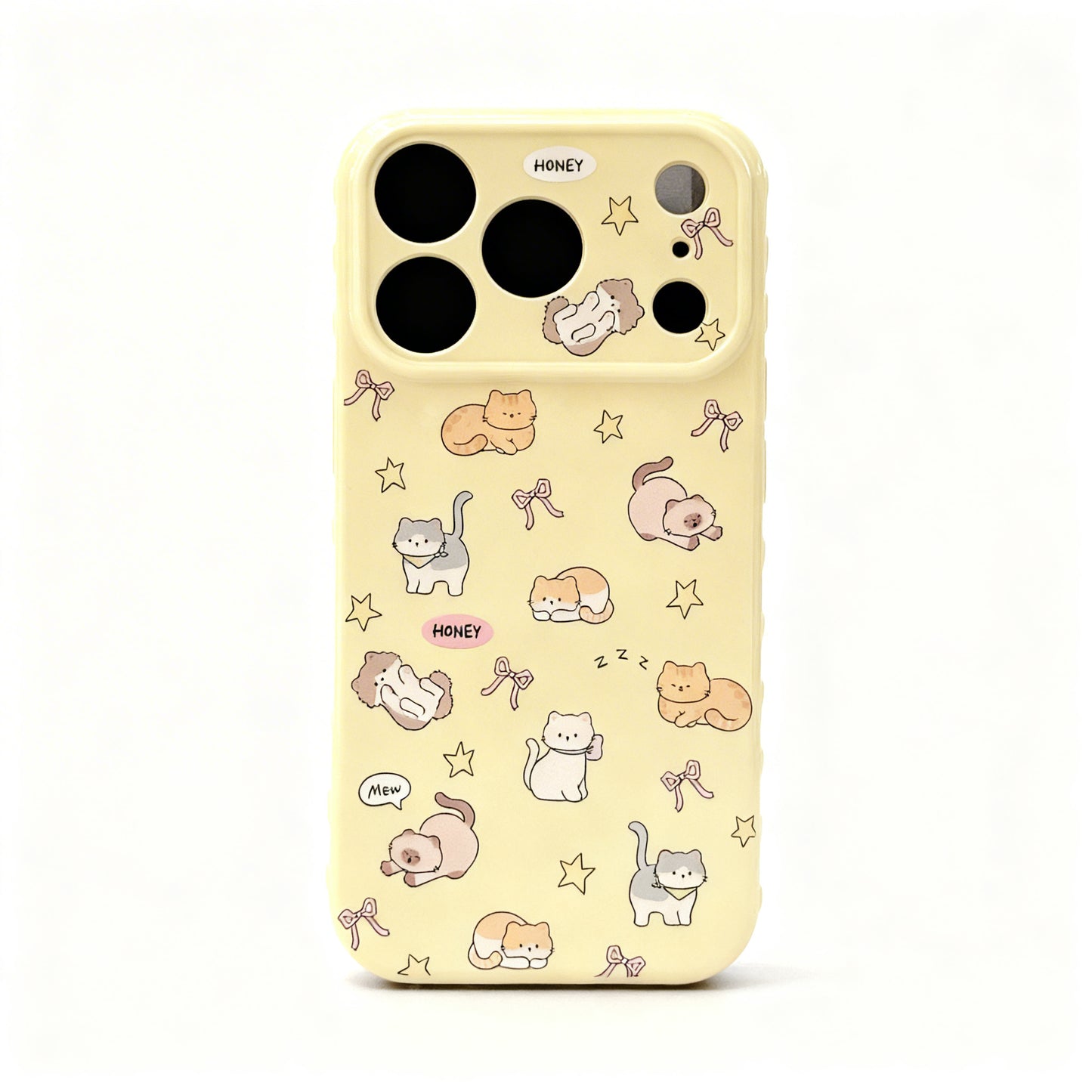Cute Cat Soft Shockproof Phone Case for iPhone