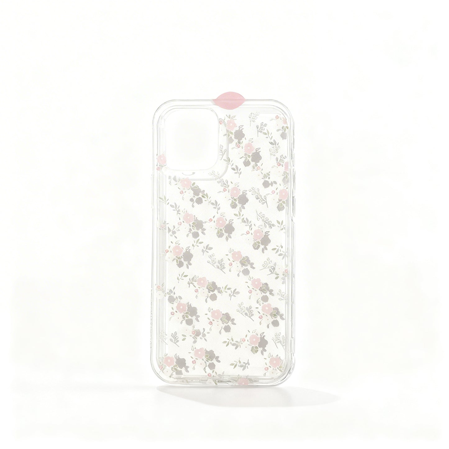 Pink Floral Stand Phone Case for iPhone