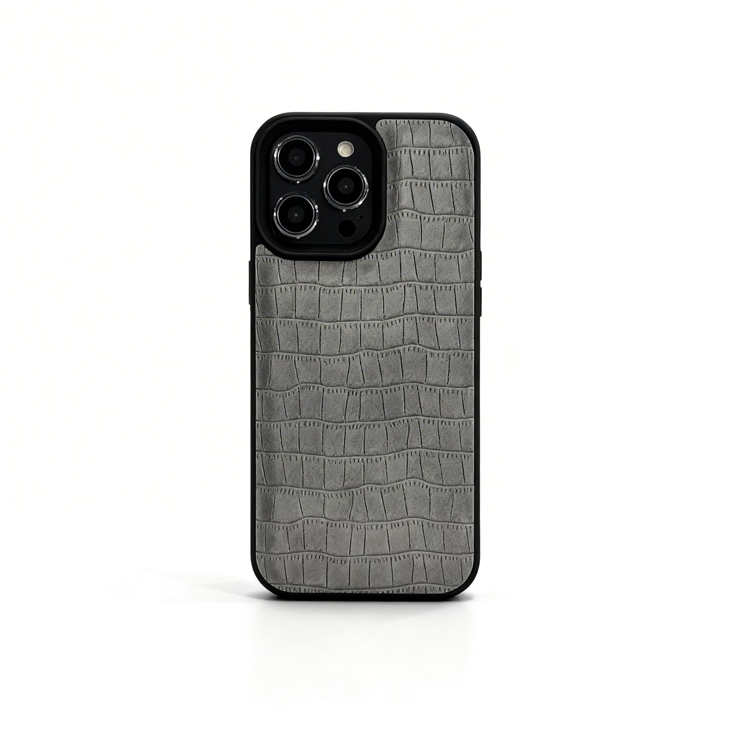 Vintage Crocodile Print Soft Phone Case for iPhone