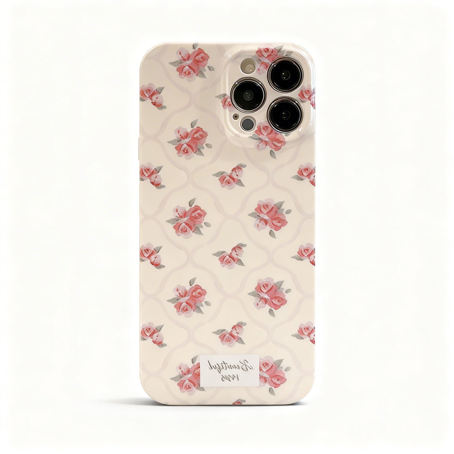 Gradient Pink Glossy Phone Case for iPhone