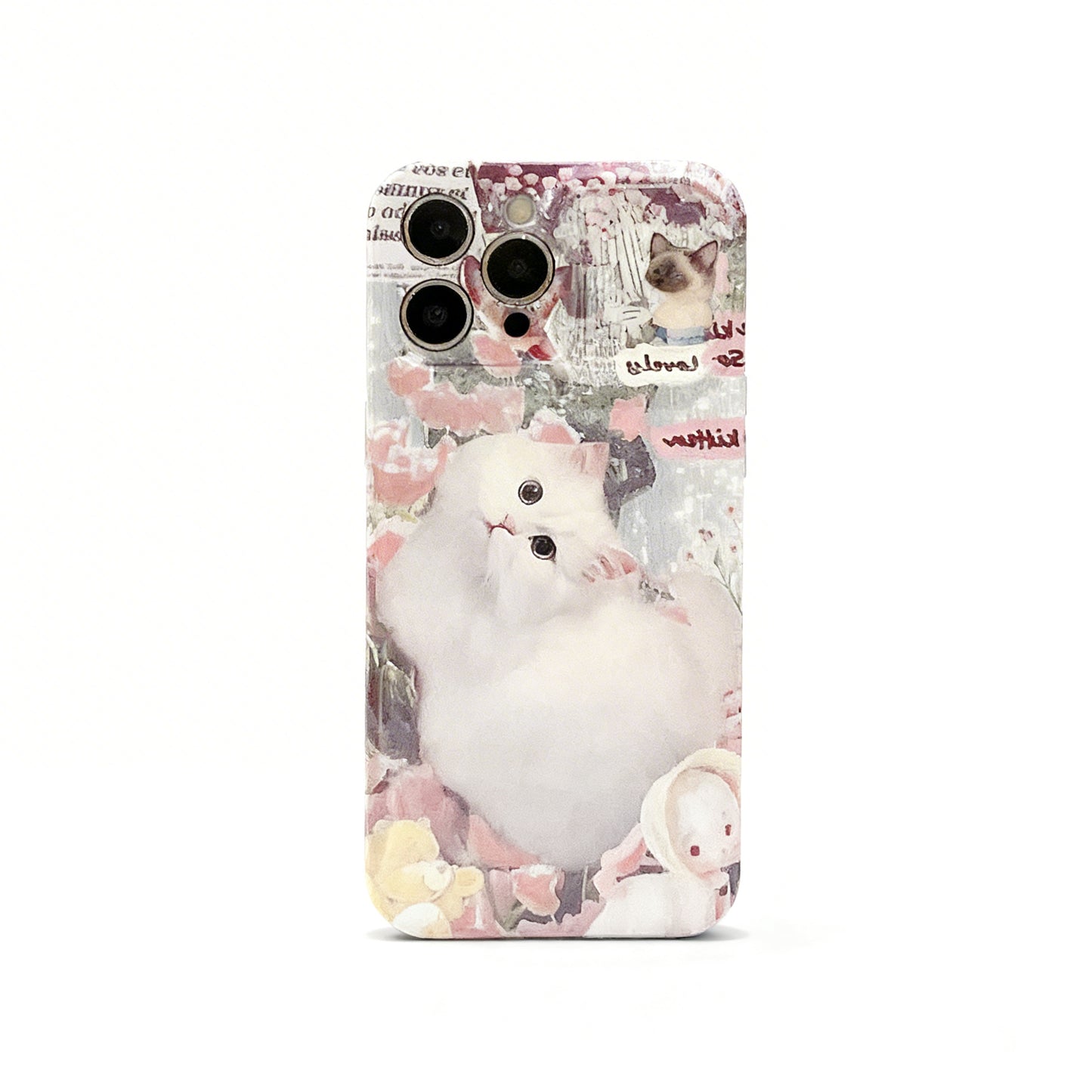 Gradient Pink Glossy Phone Case for iPhone