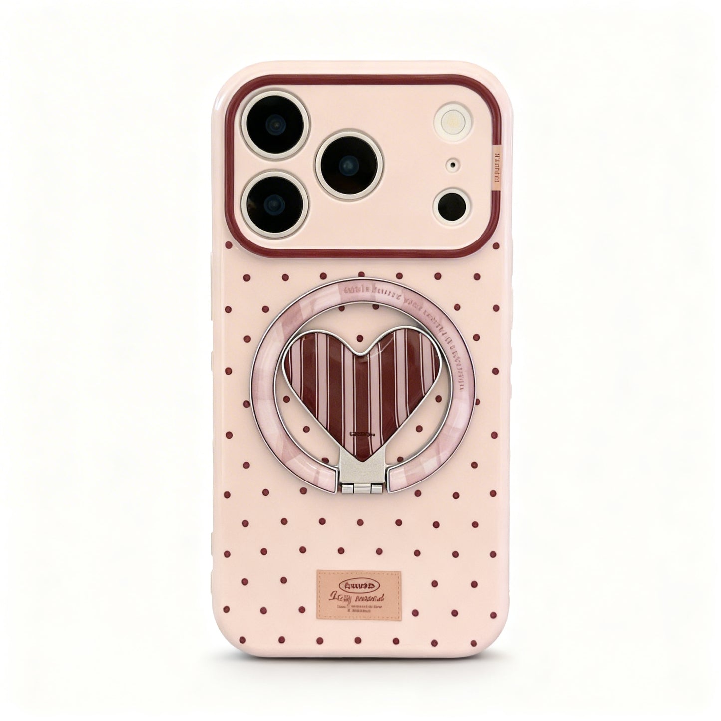Vintage Star Design Magnetic Stand Phone Case for iPhone