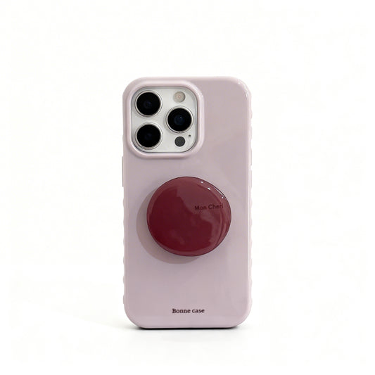 Purple Amethyst Vintage Soft Phone Case for iPhone