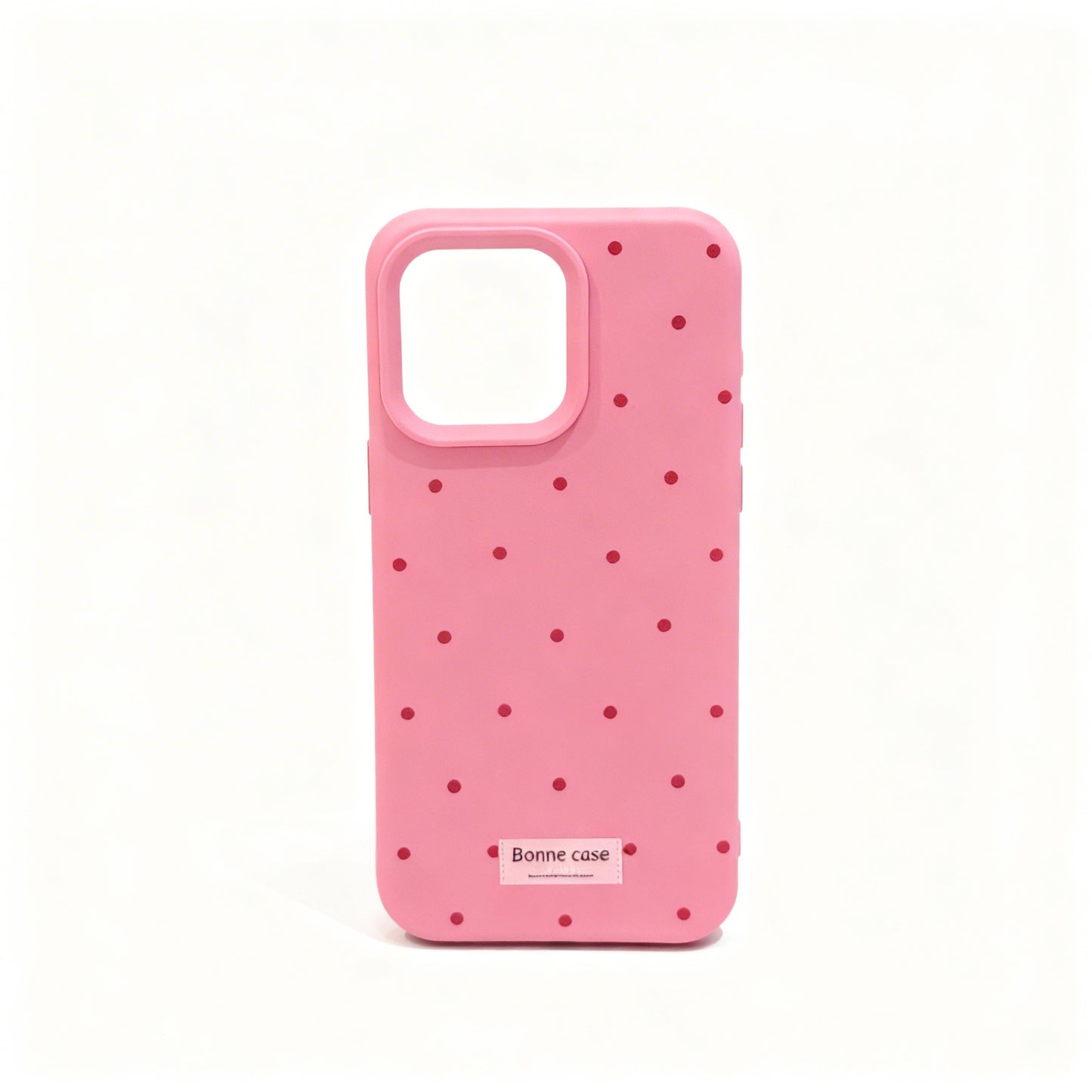 Korean Style Dot Pattern Soft Phone Case for iPhone