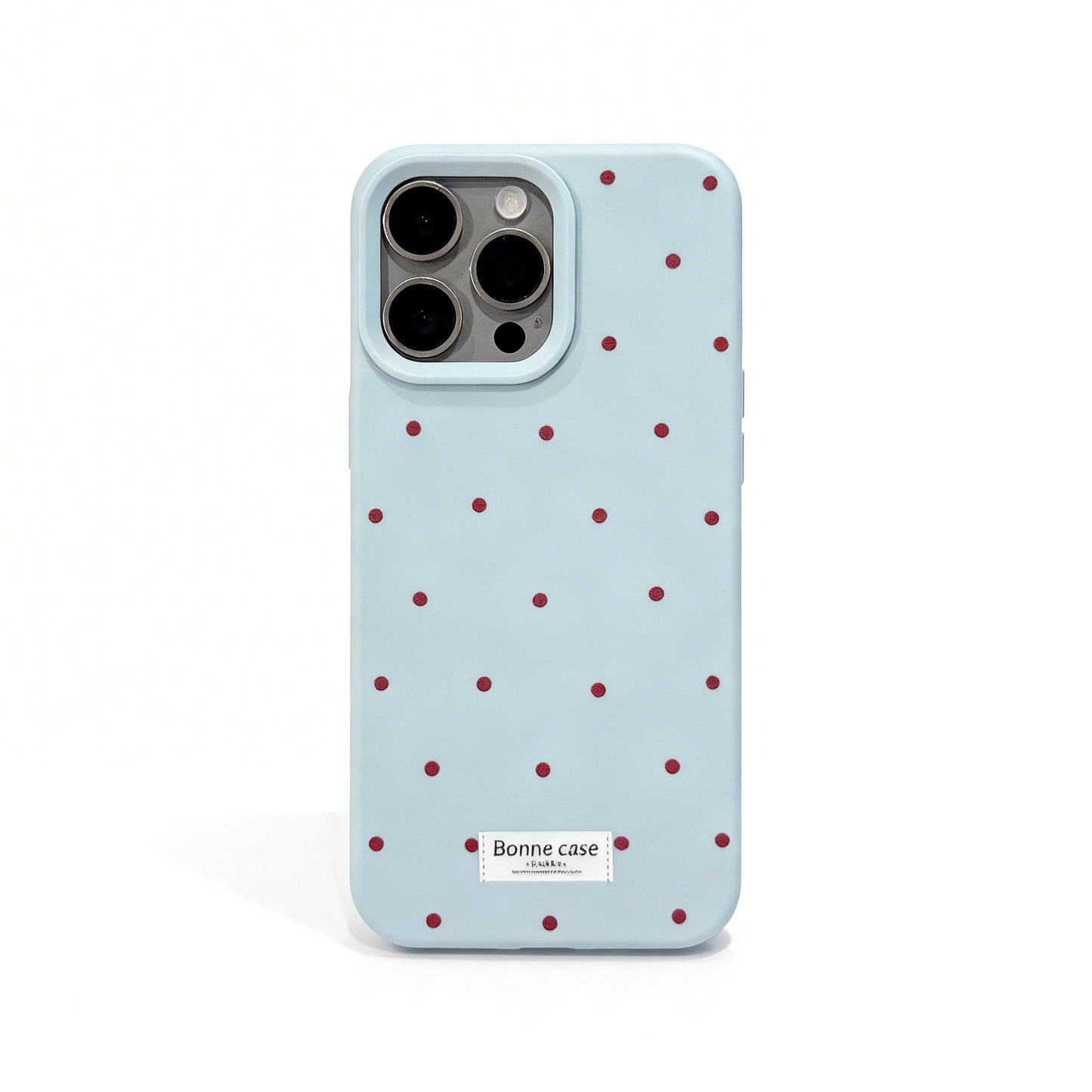 Korean Style Dot Pattern Soft Phone Case for iPhone