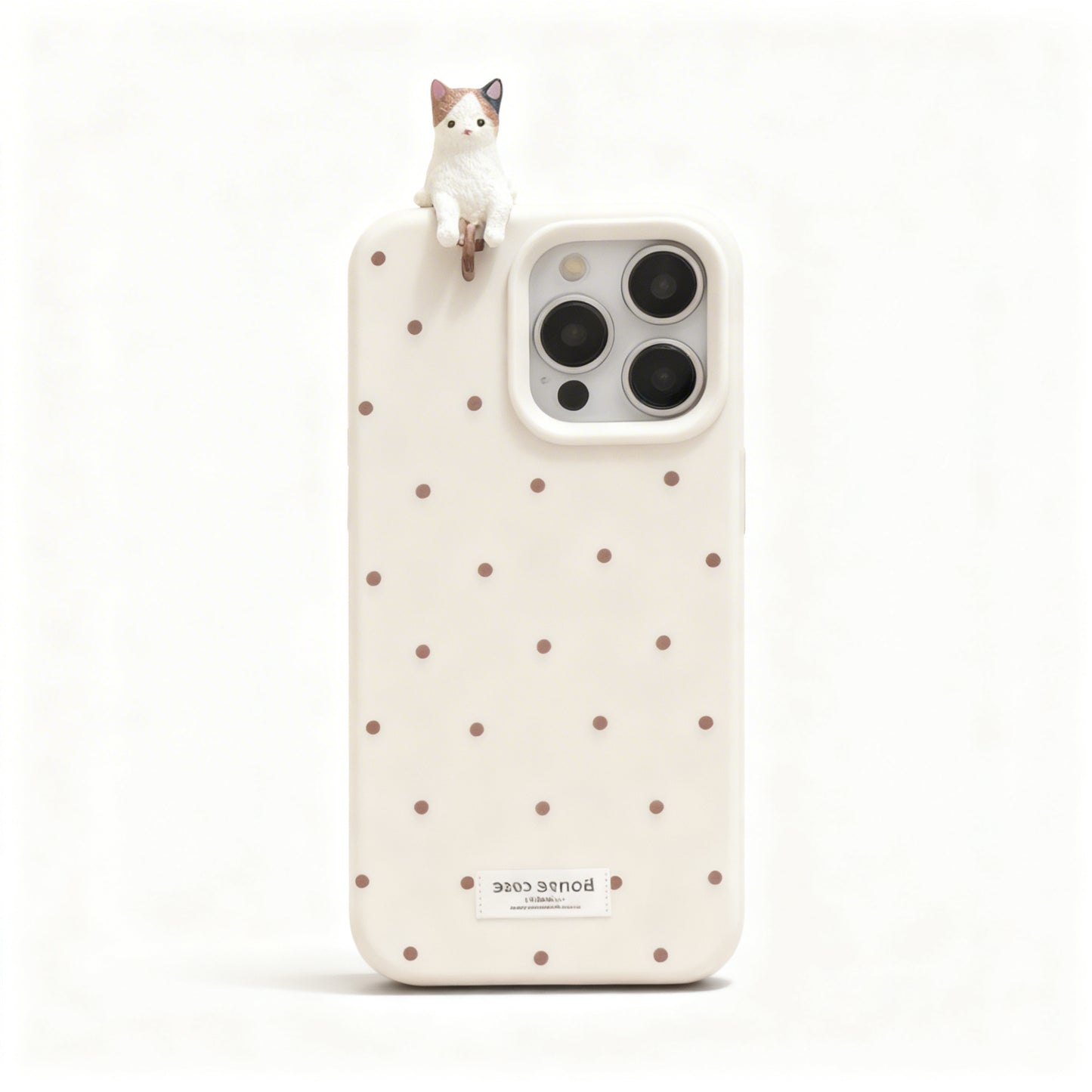 Cute 3D Cat Soft Phone Case for iPhone