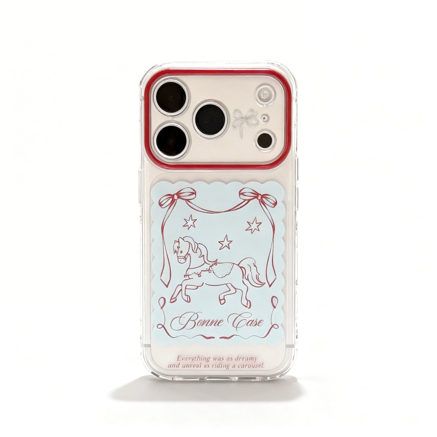 Cute Transparent Little Pony Soft Phone Case for iPhone