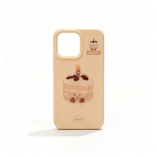 Cute Dessert Cake Soft Phone Case for iPhone