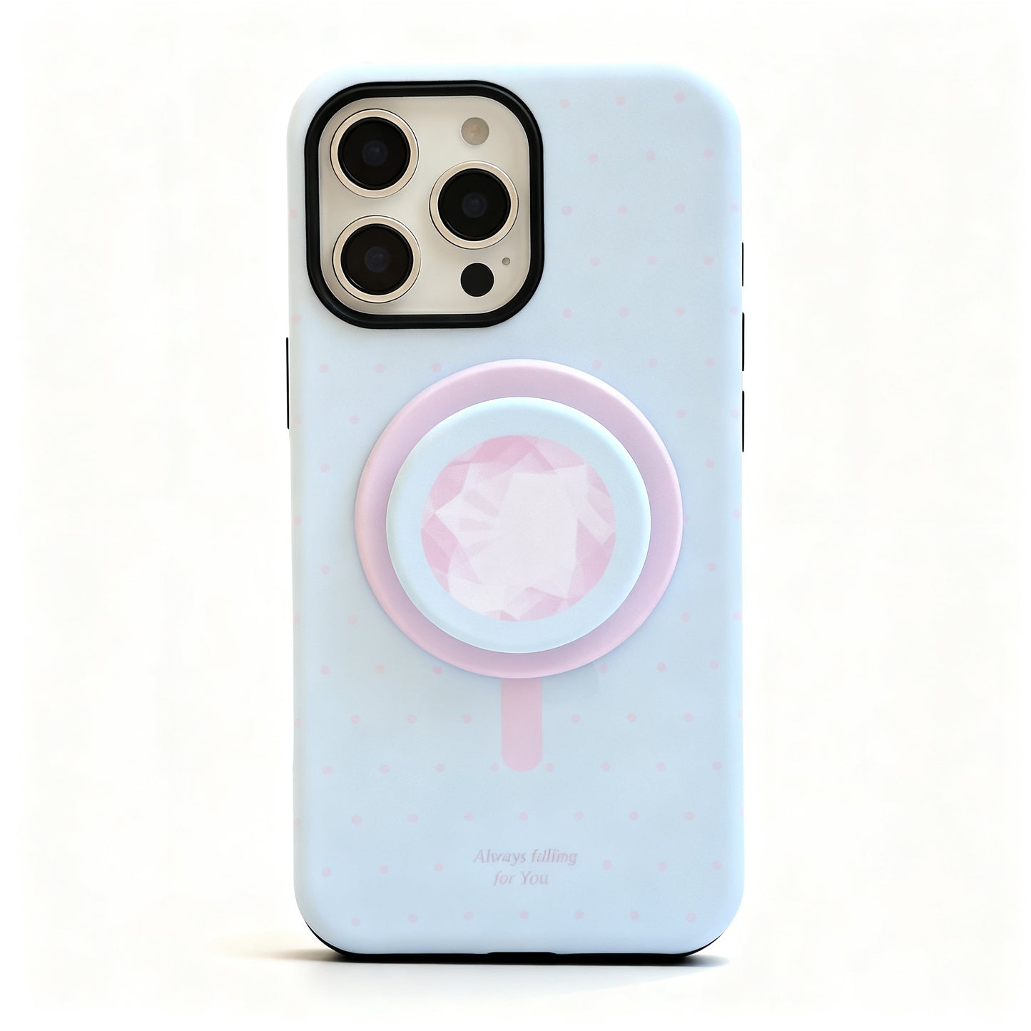Colorful Dot Magnetic Stand Phone Case for iPhone