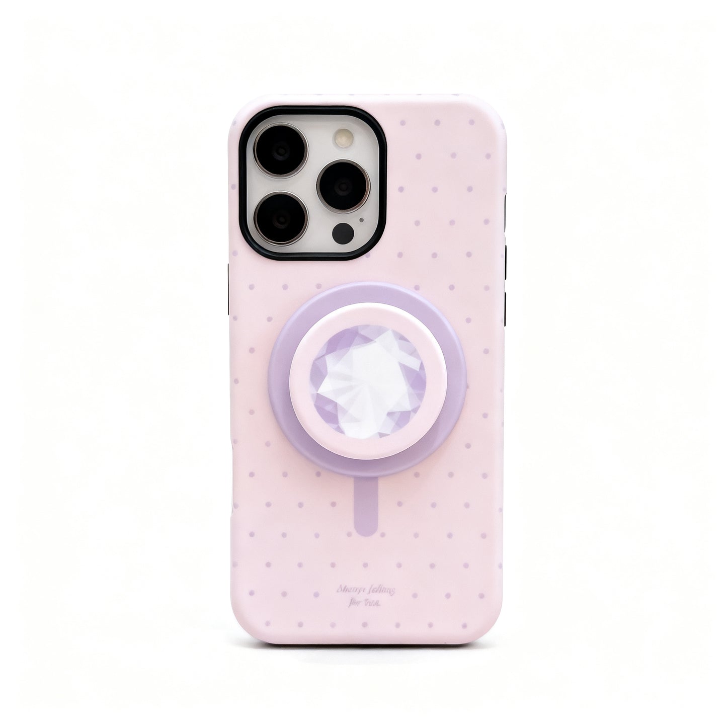 Colorful Dot Magnetic Stand Phone Case for iPhone