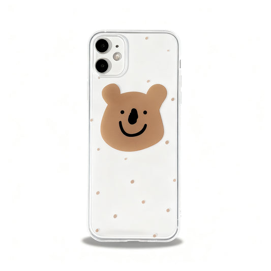 Cute Koala Clear Soft Phone Case for iPhone