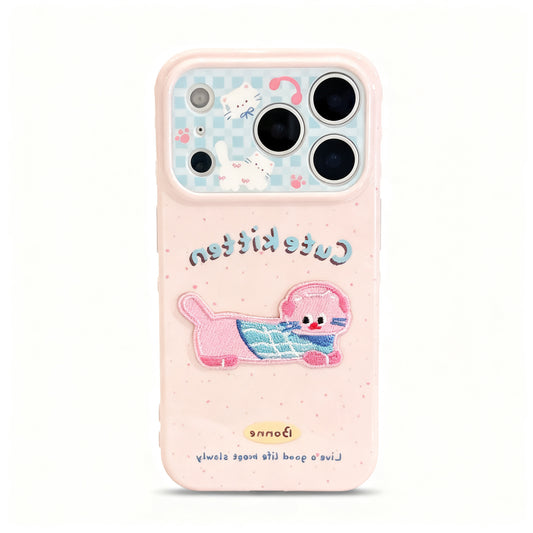 Cute Cat Soft Phone Case for iPhone