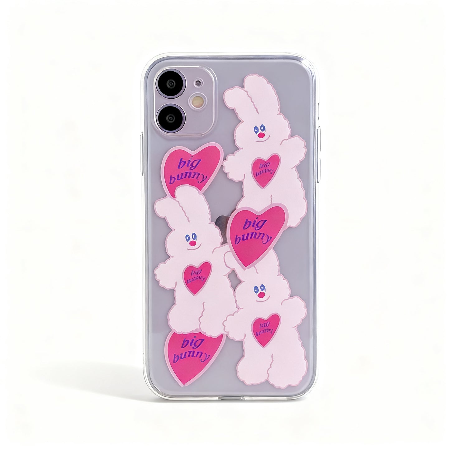 Transparent Floral Soft Phone Case for iPhone