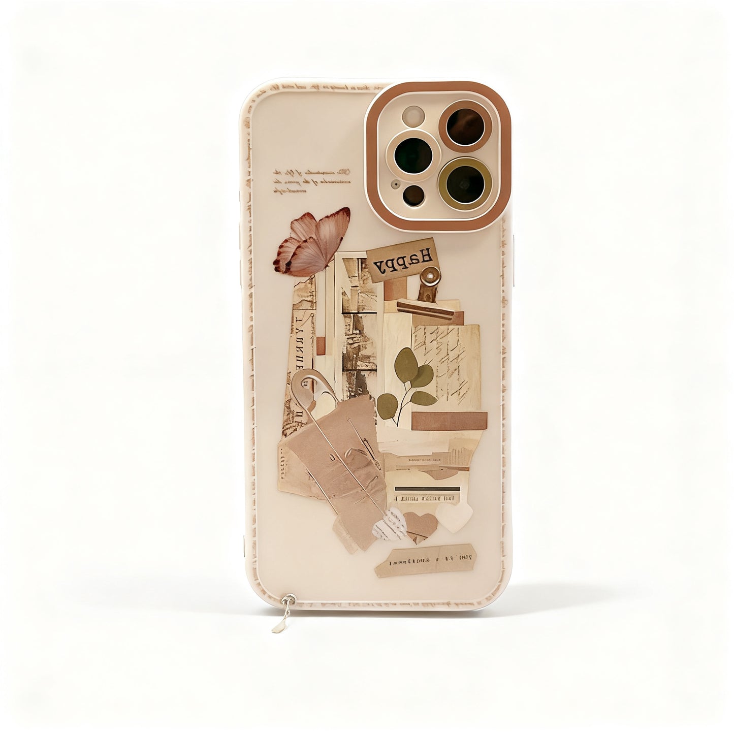 Vintage Floral Soft Phone Case for iPhone