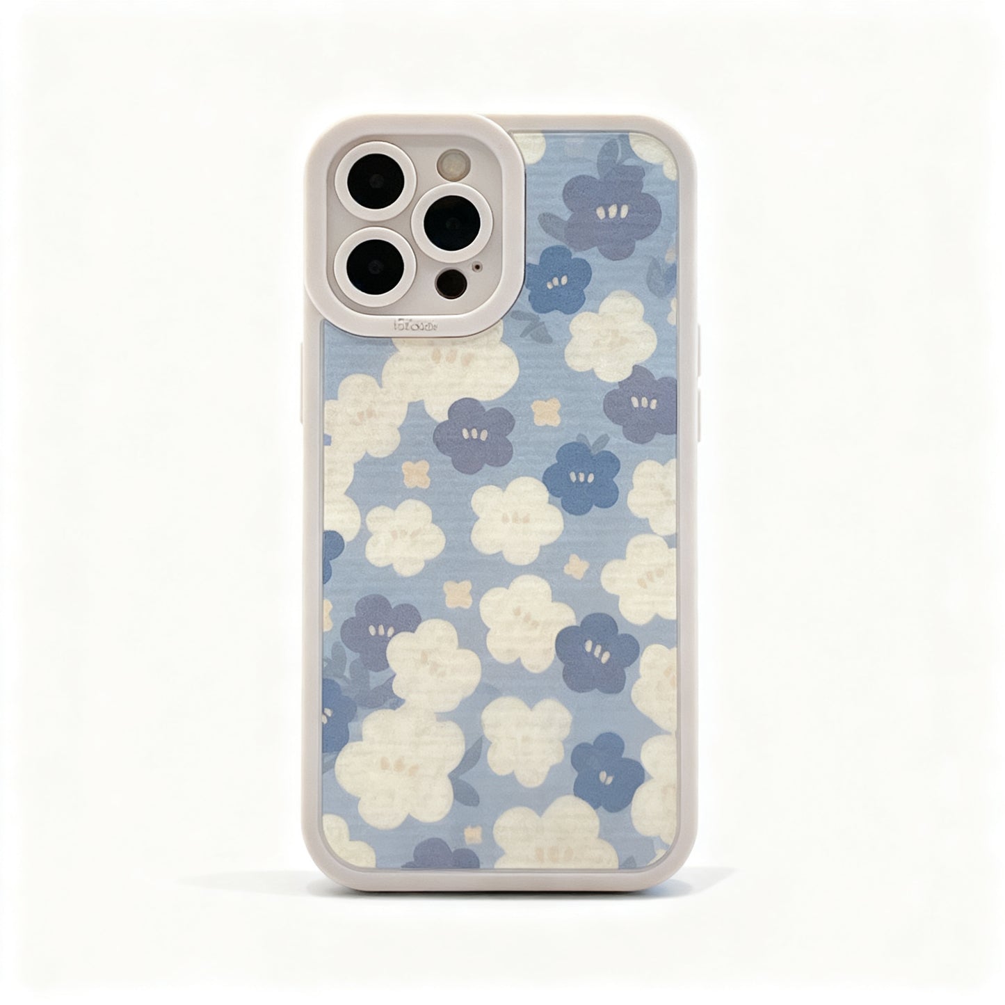 Vintage Floral Soft Phone Case for iPhone