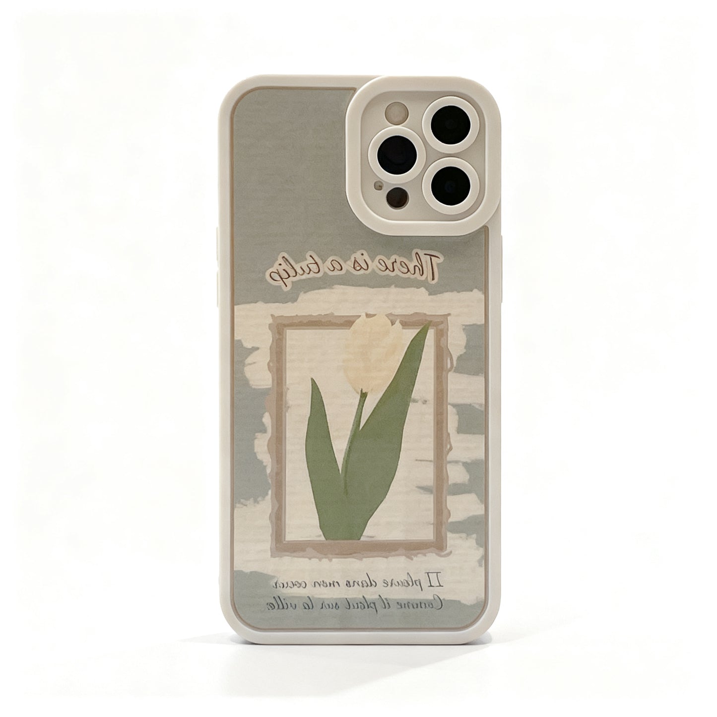 Vintage Floral Soft Phone Case for iPhone