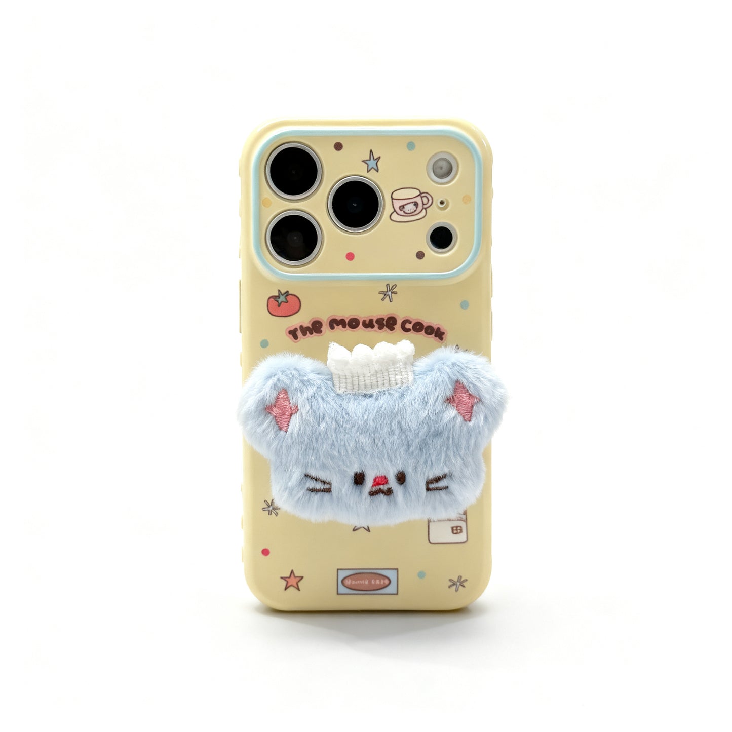 Cute 3D Cartoon Character Soft Phone Case for iPhone
