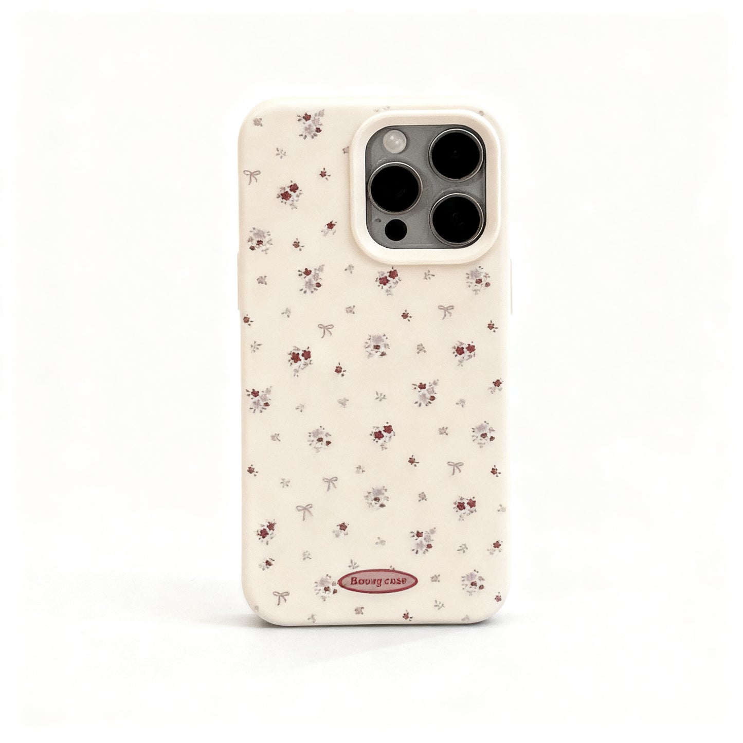 Vintage Floral Soft Phone Case for iPhone