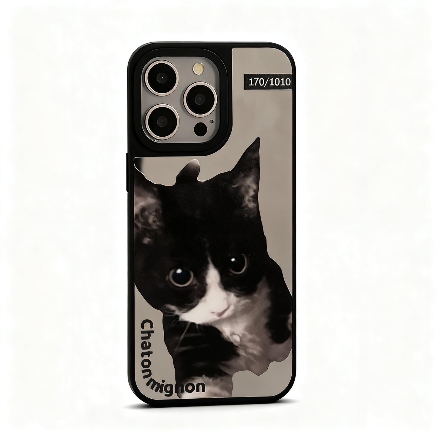 Cute Cat and Dog Print Shockproof Phone Case for iPhone