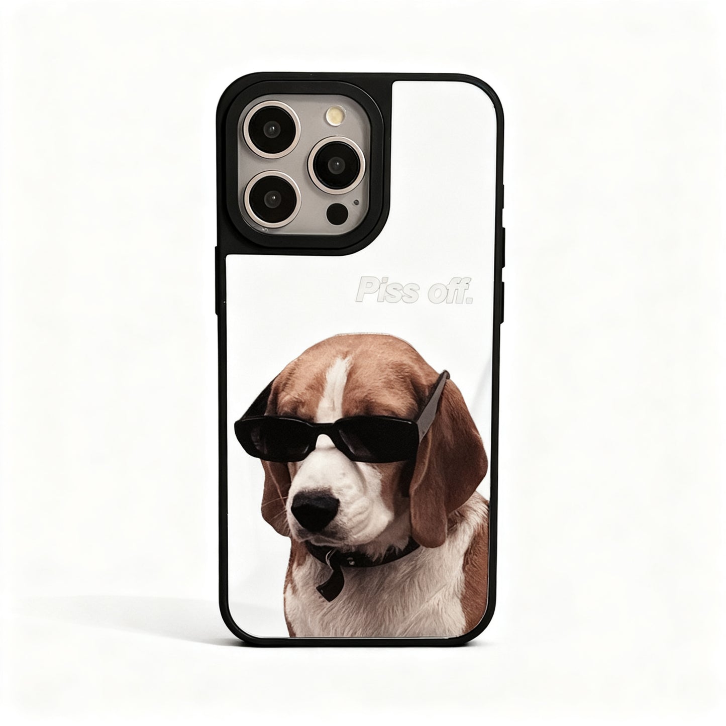 Cute Cat and Dog Print Shockproof Phone Case for iPhone