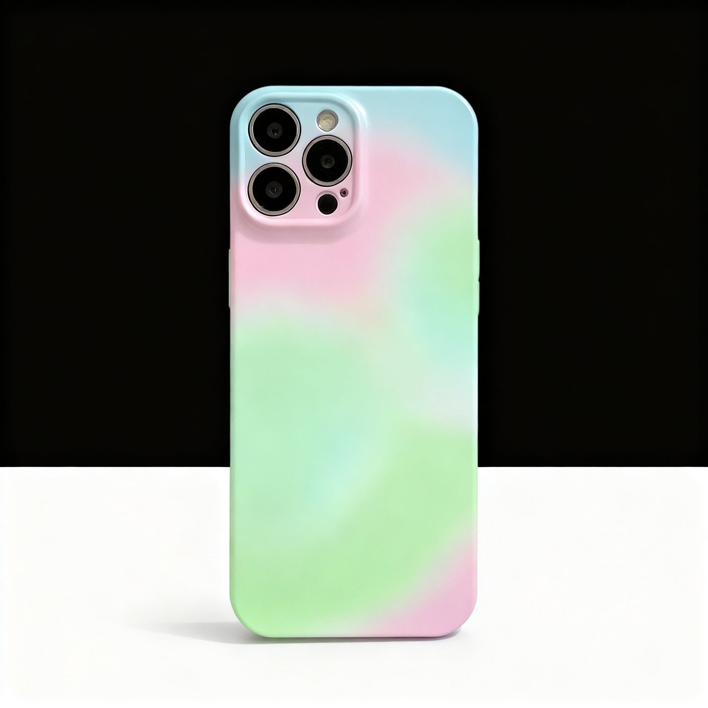 Soft Pink Floral Stand Phone Case for iPhone