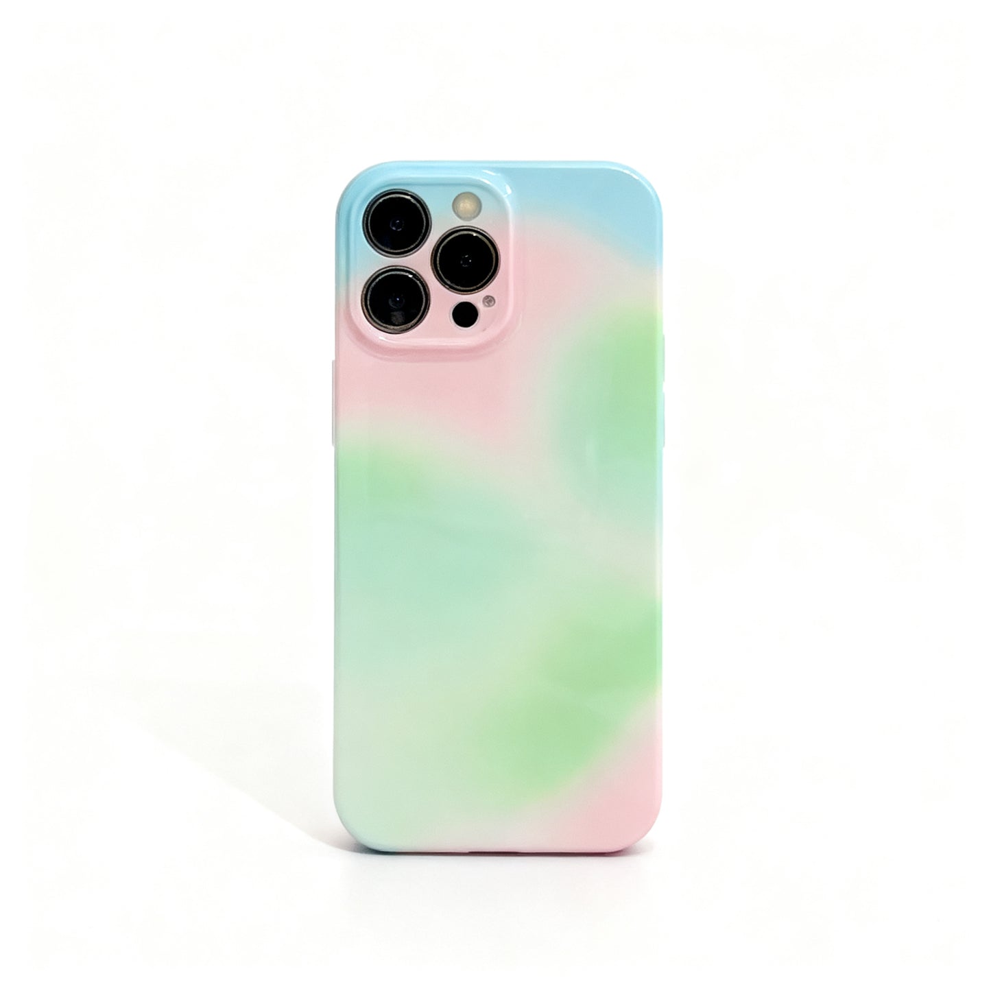 Soft Pink Floral Stand Phone Case for iPhone