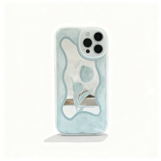 Minimalist Floral Soft Phone Case for iPhone