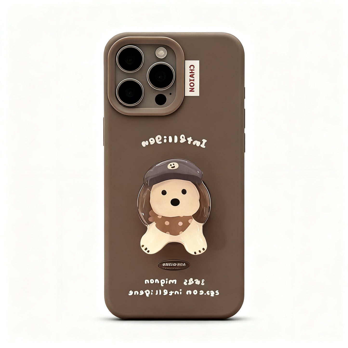 Vintage Dog Hat Stand Phone Case for iPhone