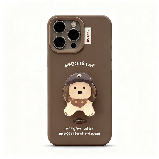Vintage Dog Hat Stand Phone Case for iPhone