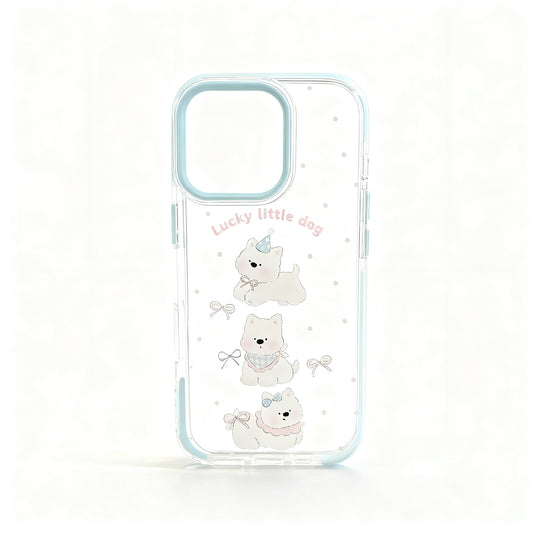 Cute Cartoon Dog Soft Phone Case for iPhone