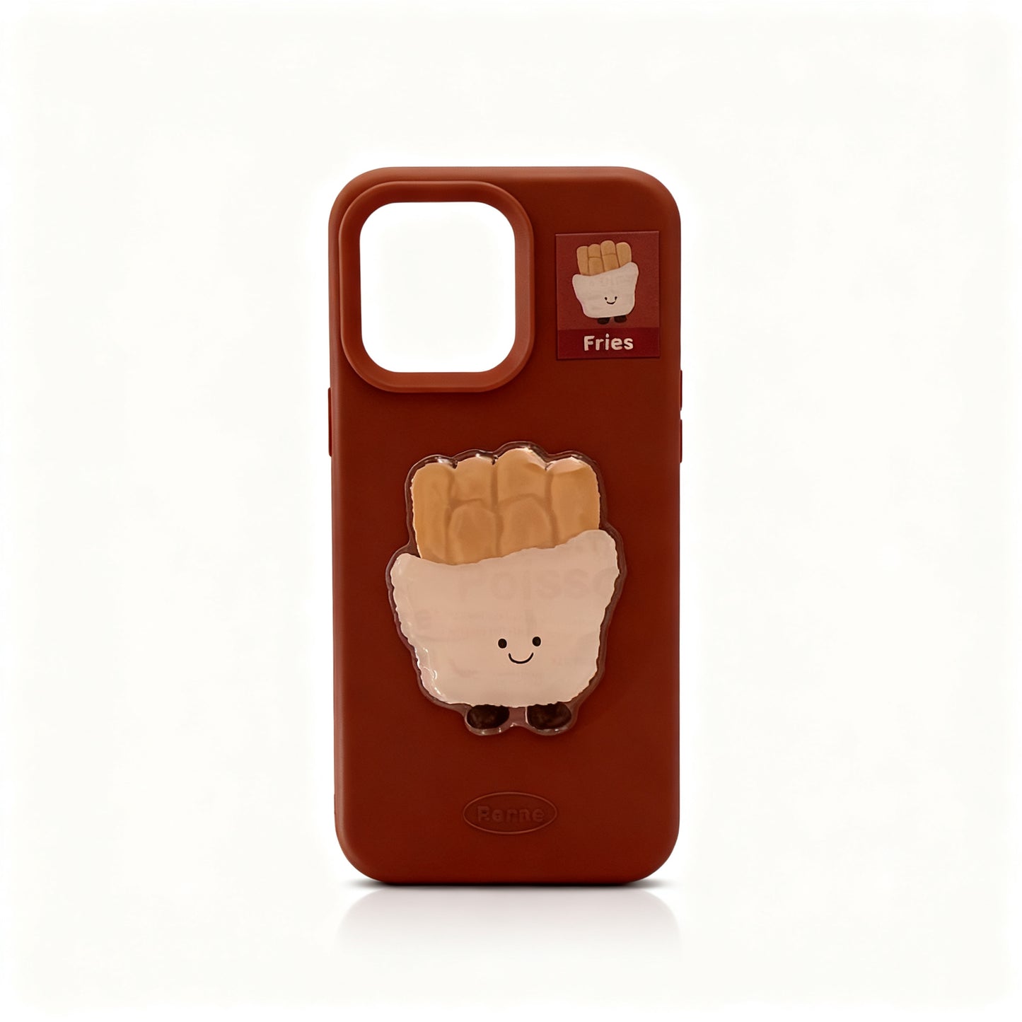 Korean Style Fun French Fries Soft Phone Case for iPhone