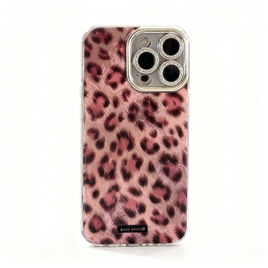 Chic Leopard Print Soft Phone Case for iPhone