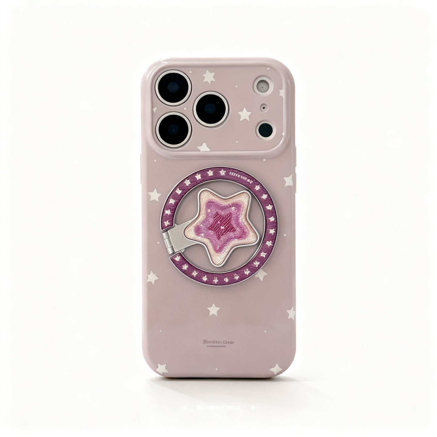 Vintage Purple Star Soft Magnetic Phone Case for iPhone