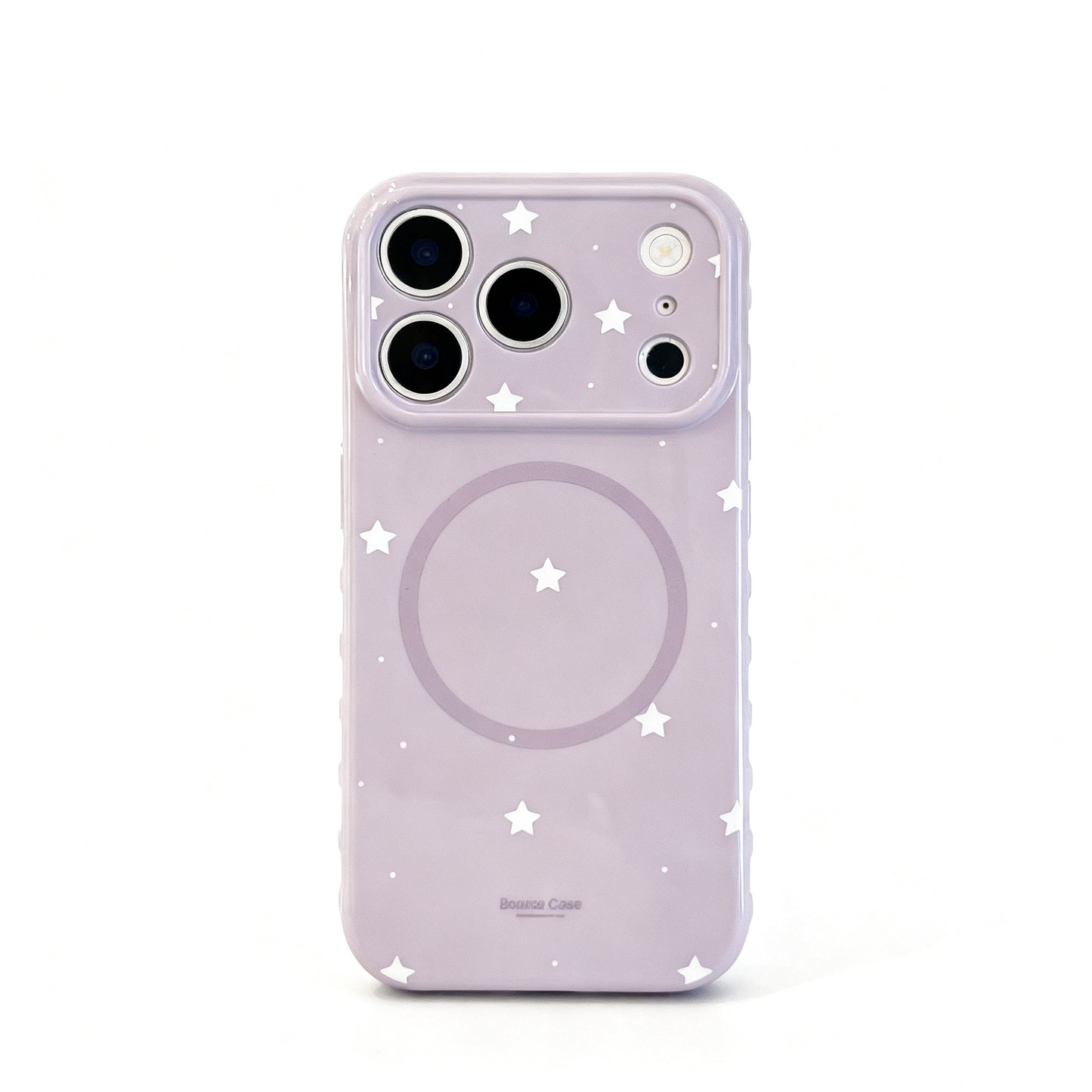 Vintage Purple Star Soft Magnetic Phone Case for iPhone