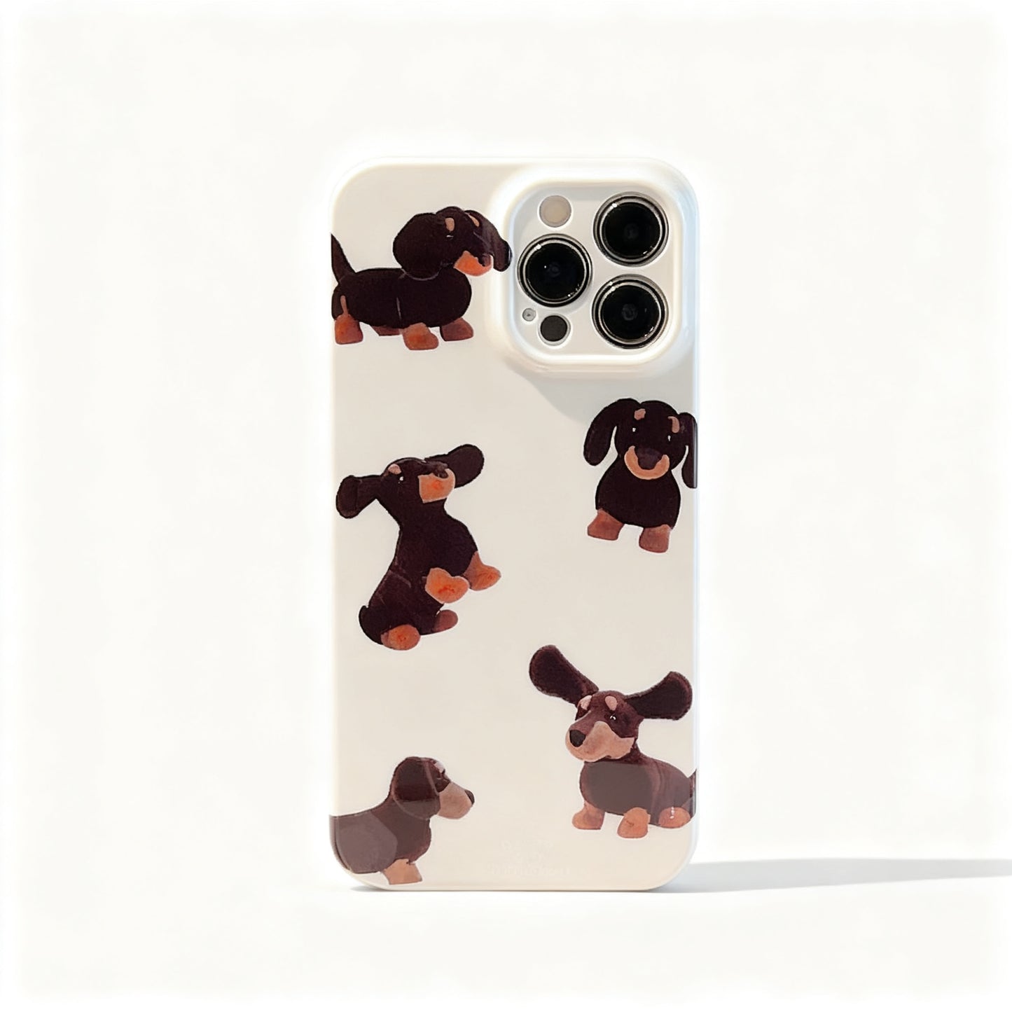 Black Rabbit Minimalist Soft Phone Case for iPhone