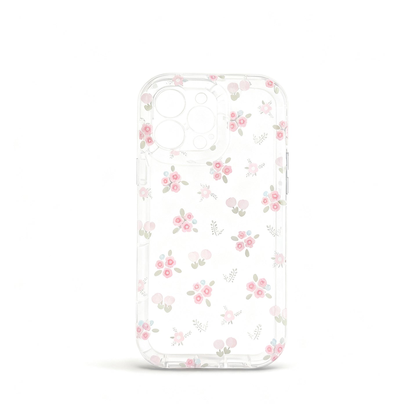 Cute Floral Rabbit Soft Phone Case for iPhone