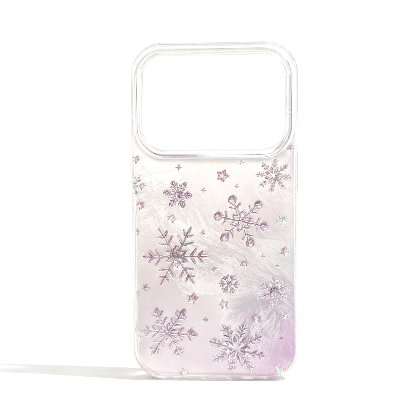 Winter Snowflake Glitter Phone Case for iPhone