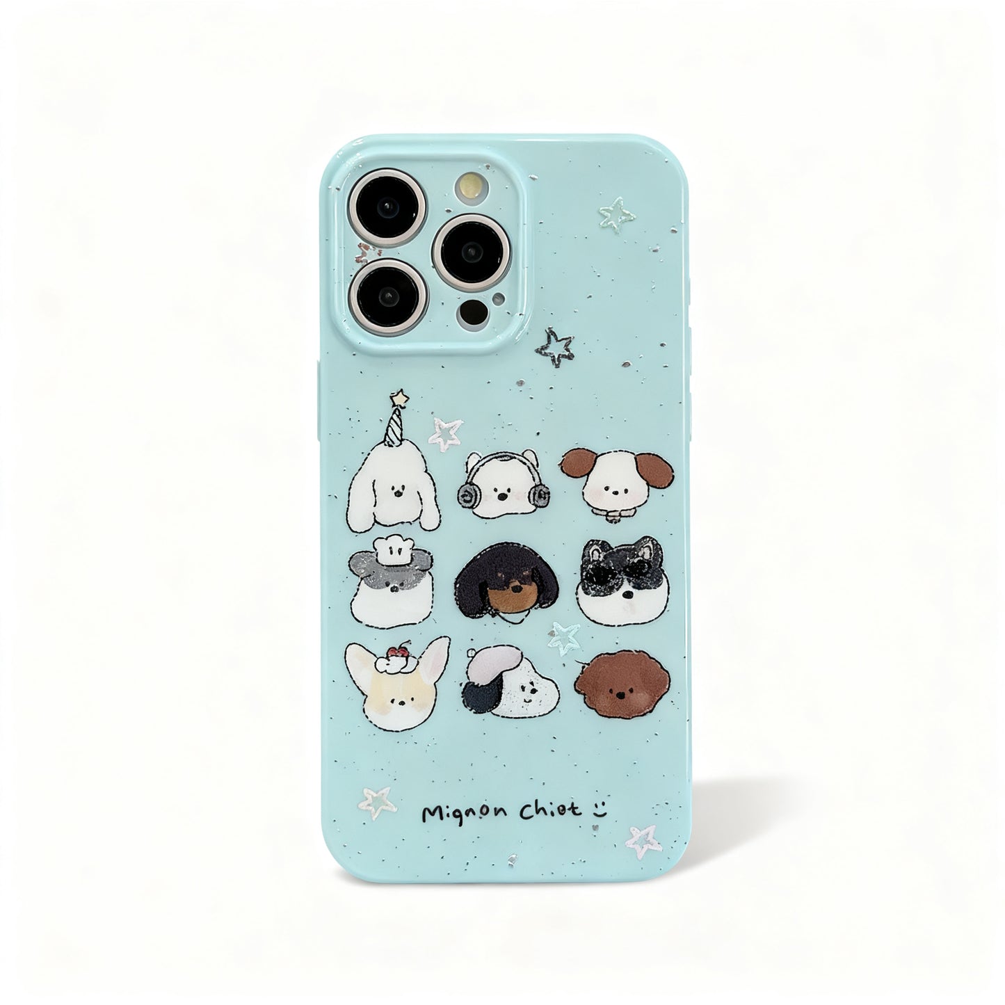 Cute Animal Dessert Party Soft Phone Case for iPhone