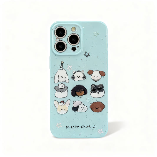 Cute Animal Dessert Party Soft Phone Case for iPhone