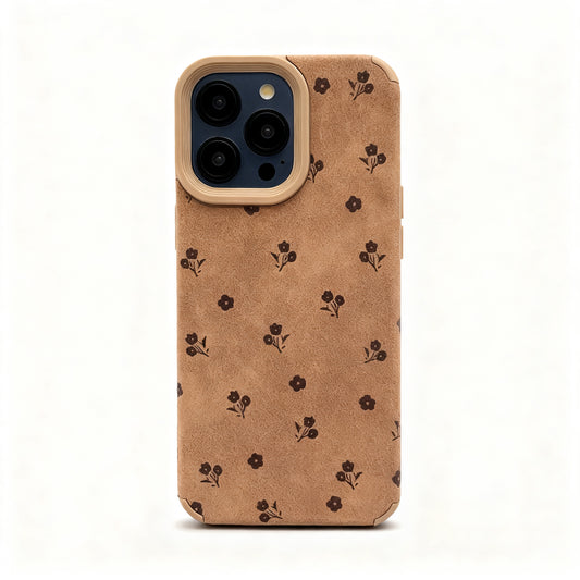 Vintage Floral Soft Phone Case for iPhone