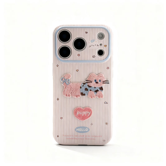 Cute Cartoon Animal Plush Phone Case for iPhone