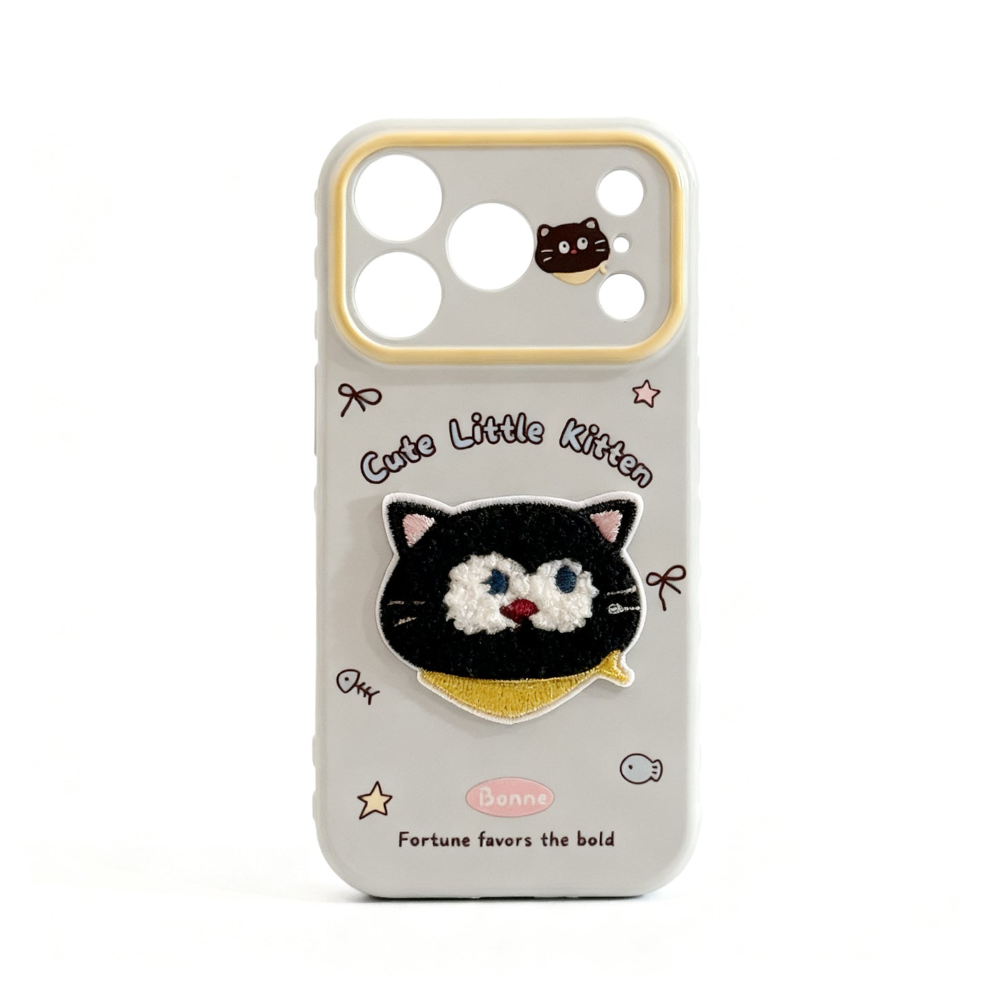 Cute Cartoon Animal Plush Phone Case for iPhone