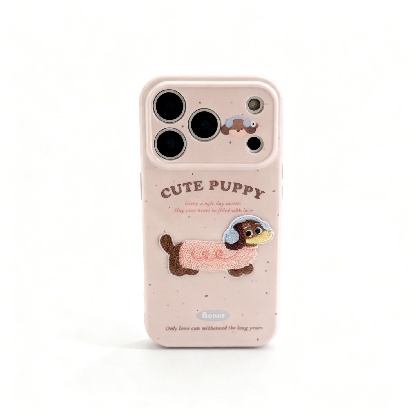 Cute Cartoon Animal Plush Phone Case for iPhone