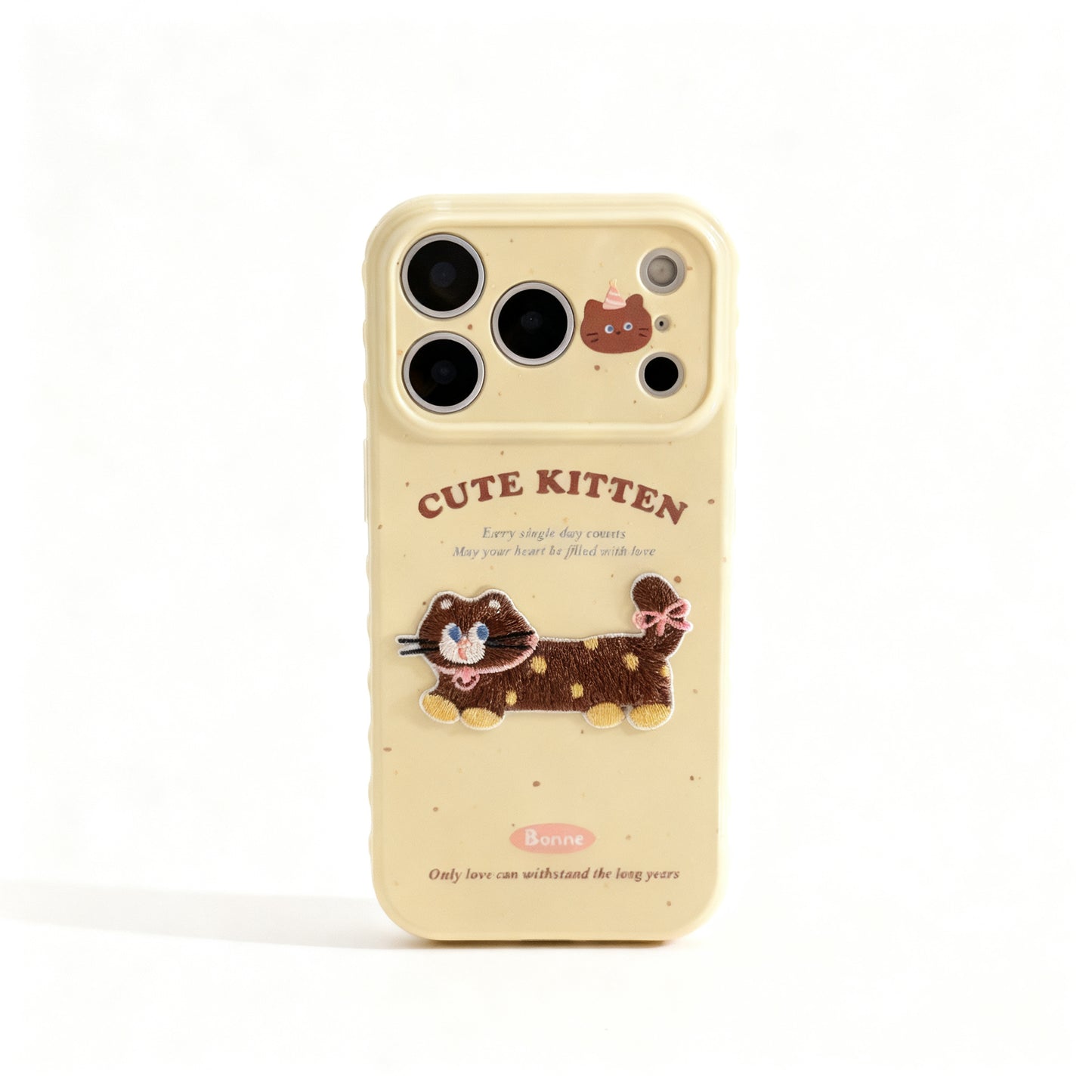 Cute Cartoon Animal Plush Phone Case for iPhone